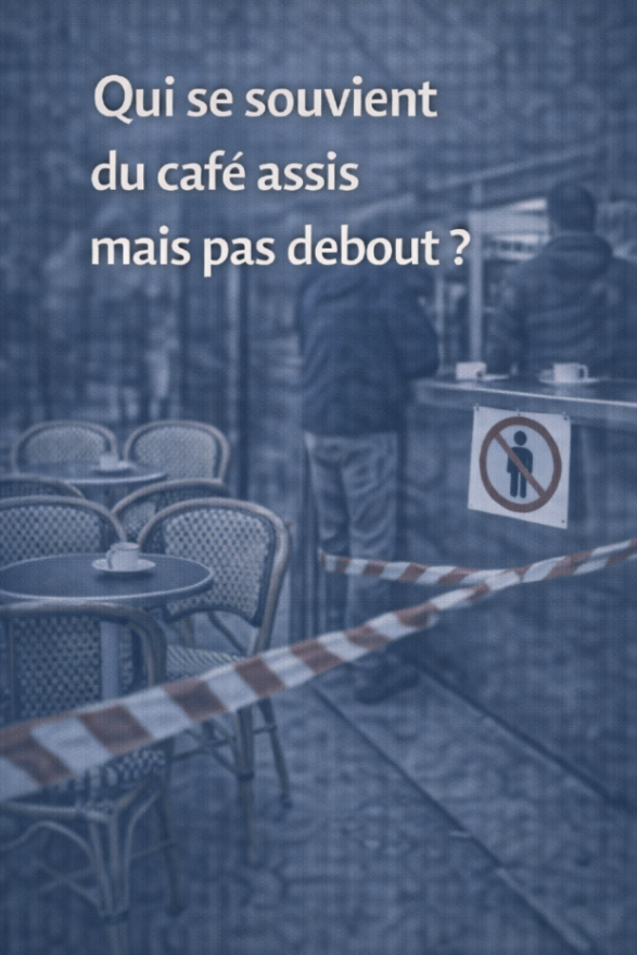 📌 Le même lieu.
La même boisson.
Mais pas la même posture.

Vous vous souvenez ?
#NiOubliNiPardon