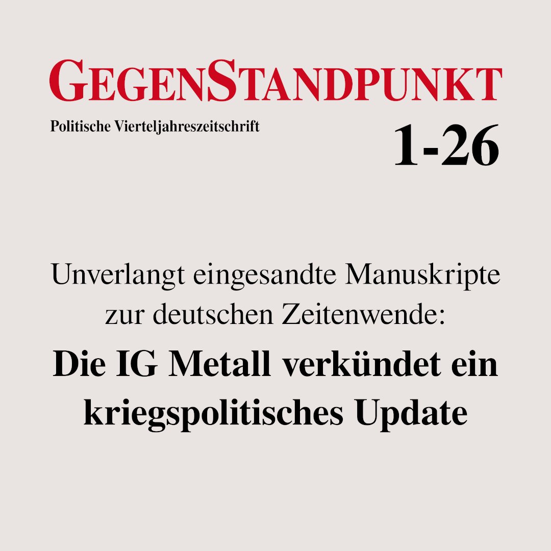 GegenStandpunkt tweet media