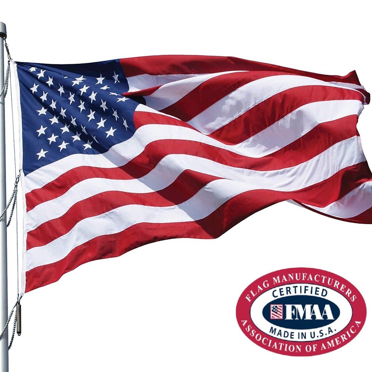Flagworldinc's tweet photo. What “American-Made” Means

Embroidered stars. Sewn stripes. Four rows of lock stitching on the fly end.

Every detail matters when a flag is built to withstand real outdoor conditions and fly proudly season after season.

Find quality American-made flags at Flag World Company
📍 Aurora, CO
📞 303-623-0589
🌐 https://t.co/2vSQKLdsjp

#AmericanMade #AuroraCO #DenverCO #AmericanFlag #FlagWorldCompany