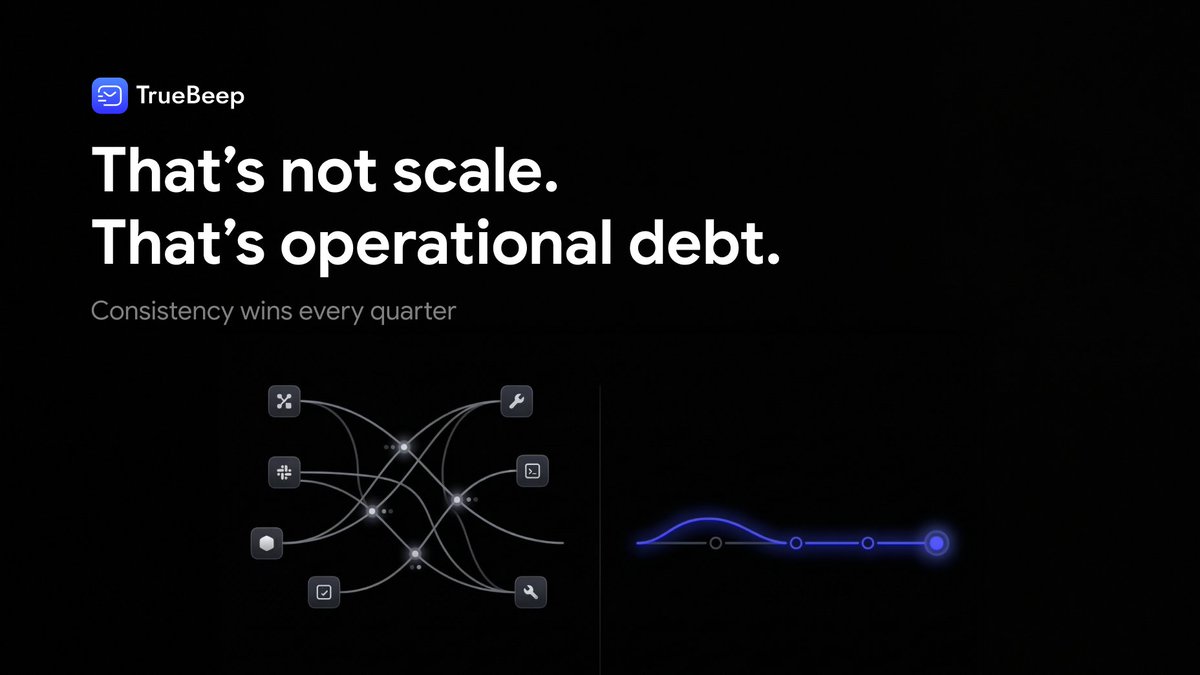 getTrueBeep's tweet photo. How many logins are you doing to launch one campaign 🤔
-CRM.
-Email.
-Automation.
-Scheduler.
-Analytics.
-Forms.
That’s not scaling your work. That’s creating an operational *mess*.
Clean your mess with the automated “TrueBeep Manager".
#MarTech #TrueBeep https://t.co/vWXT1KqRPa