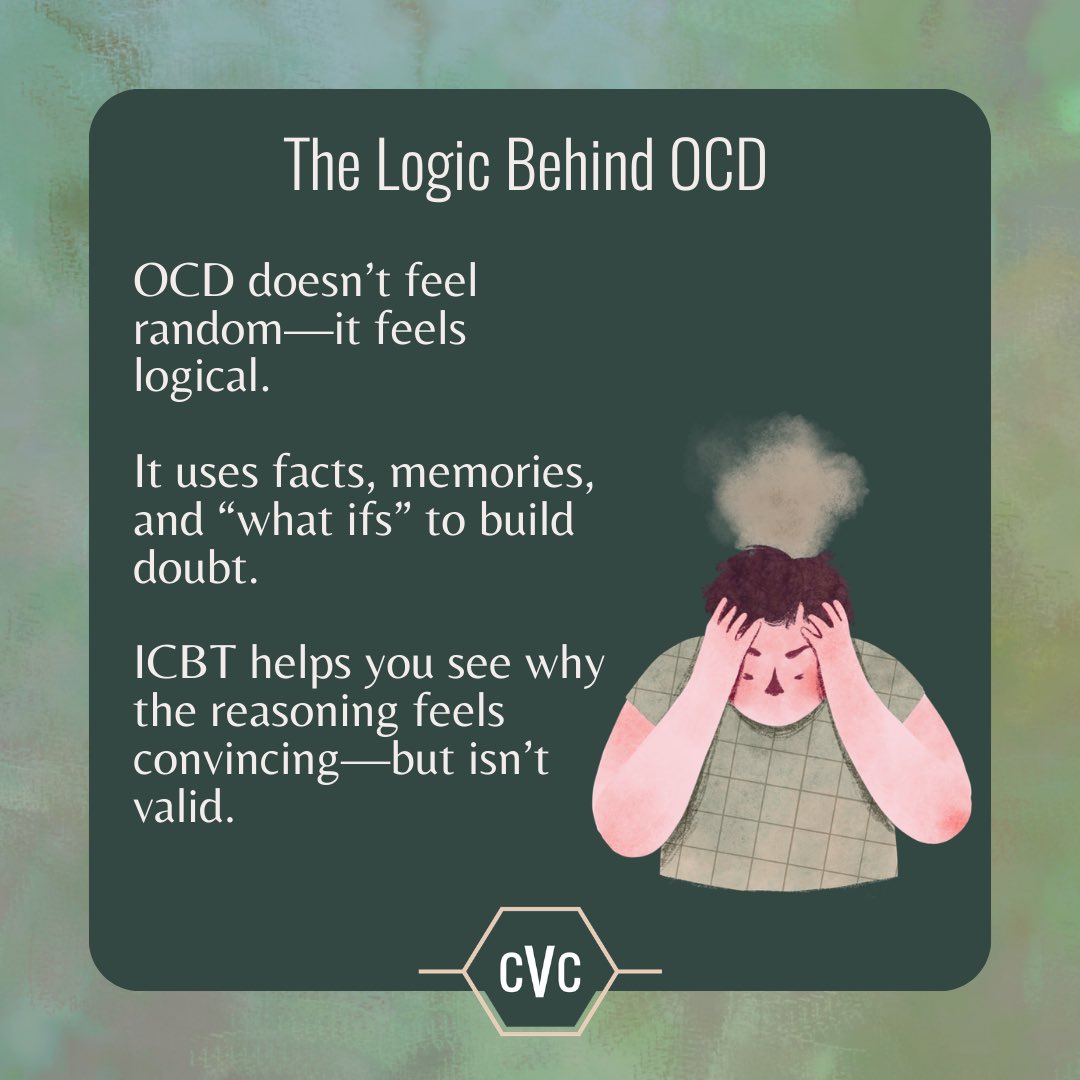 CVCounselingOCD's tweet photo. #icbt #ocd #MentalHealth https://t.co/gJbZUF9p3r