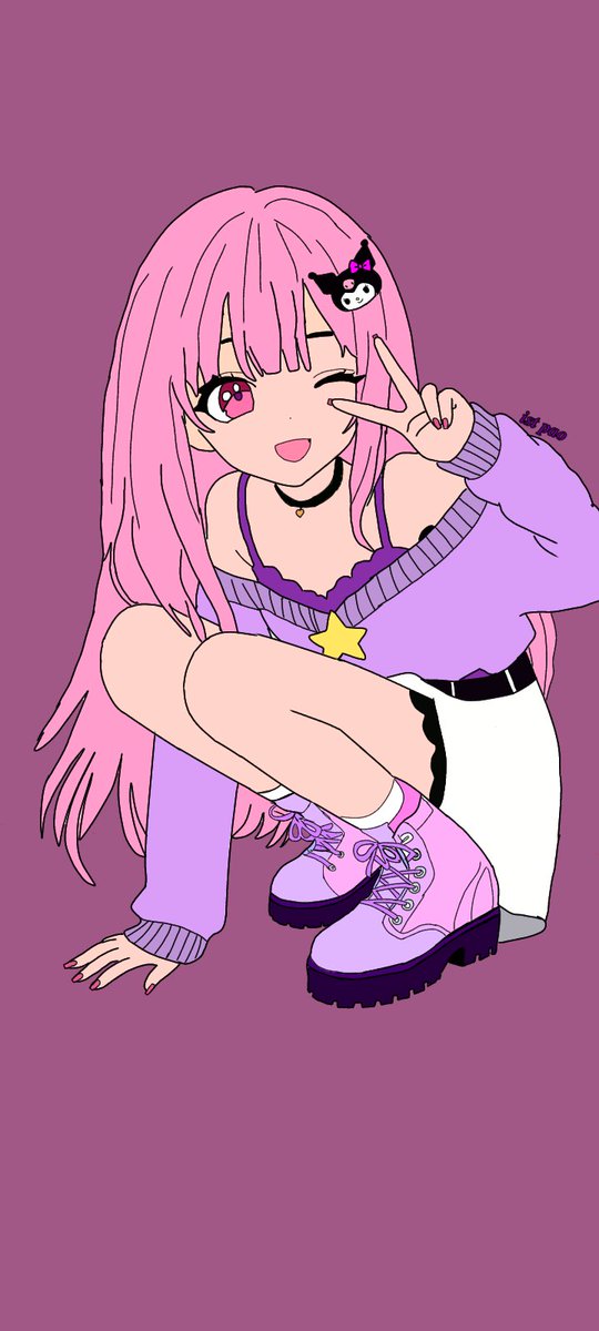 ForeroAgud80404's tweet photo. Kara nuestra moradita favorita Y Niki Nuestra youtuber favorita dibujo inspirado en @NancyM72597 @thelioncat95 https://t.co/TySj0c9XSG