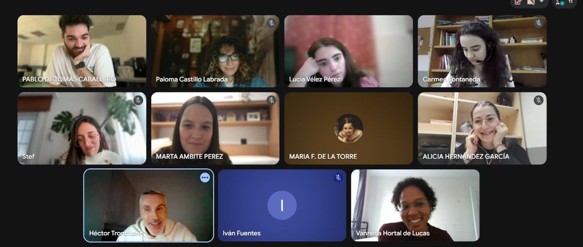 redipte's tweet photo. 🗓️El pasado martes celebramos el primer encuentro virtual de esta nueva edición de la Red.IPTE, con el que inauguramos también el tema que nos acompañará durante este año: la familia. 

Os dejamos algunas fotografías del encuentro 🖼️ https://t.co/Hf1EohfBj6