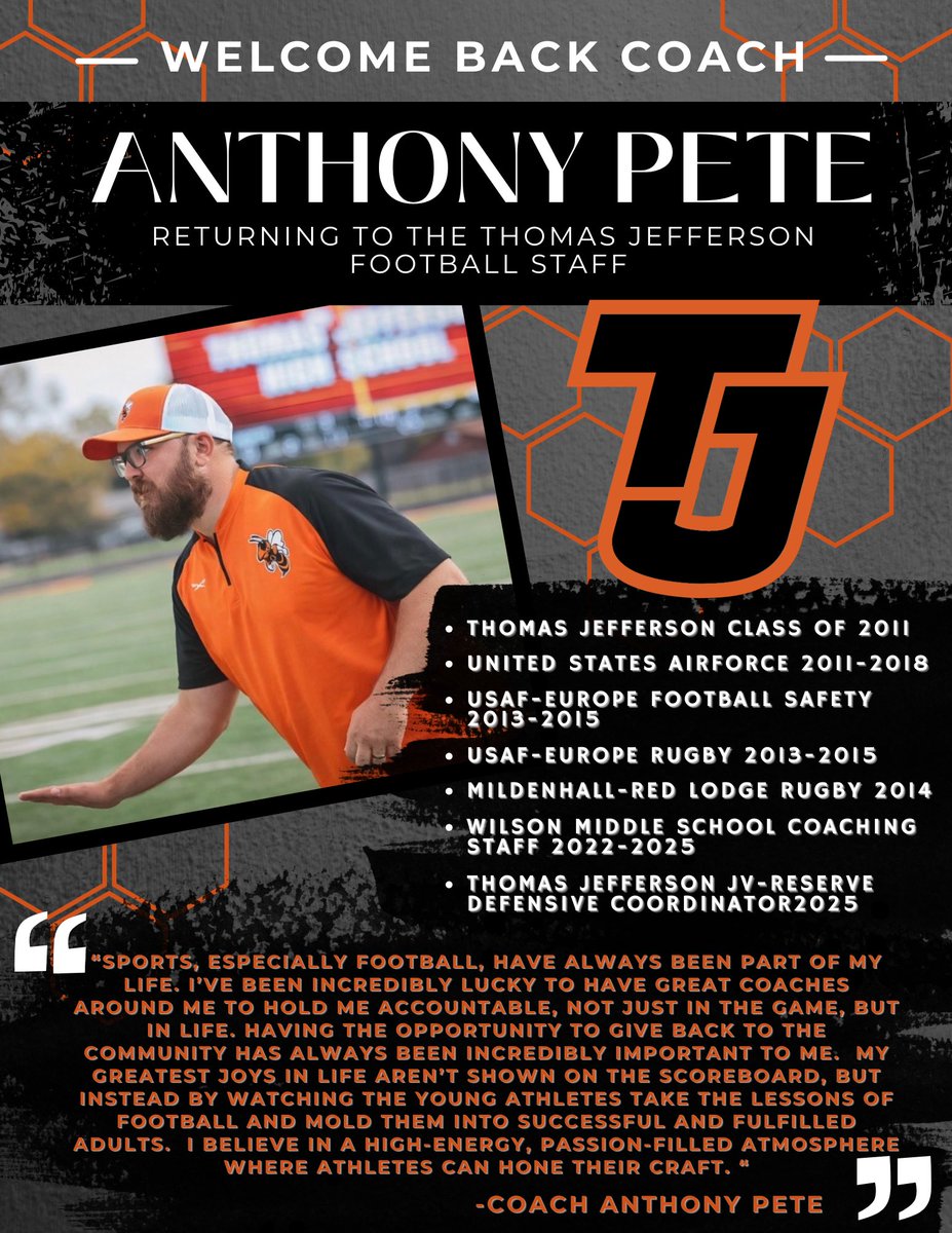 Thomas Jefferson Yellow Jackets Football tweet media