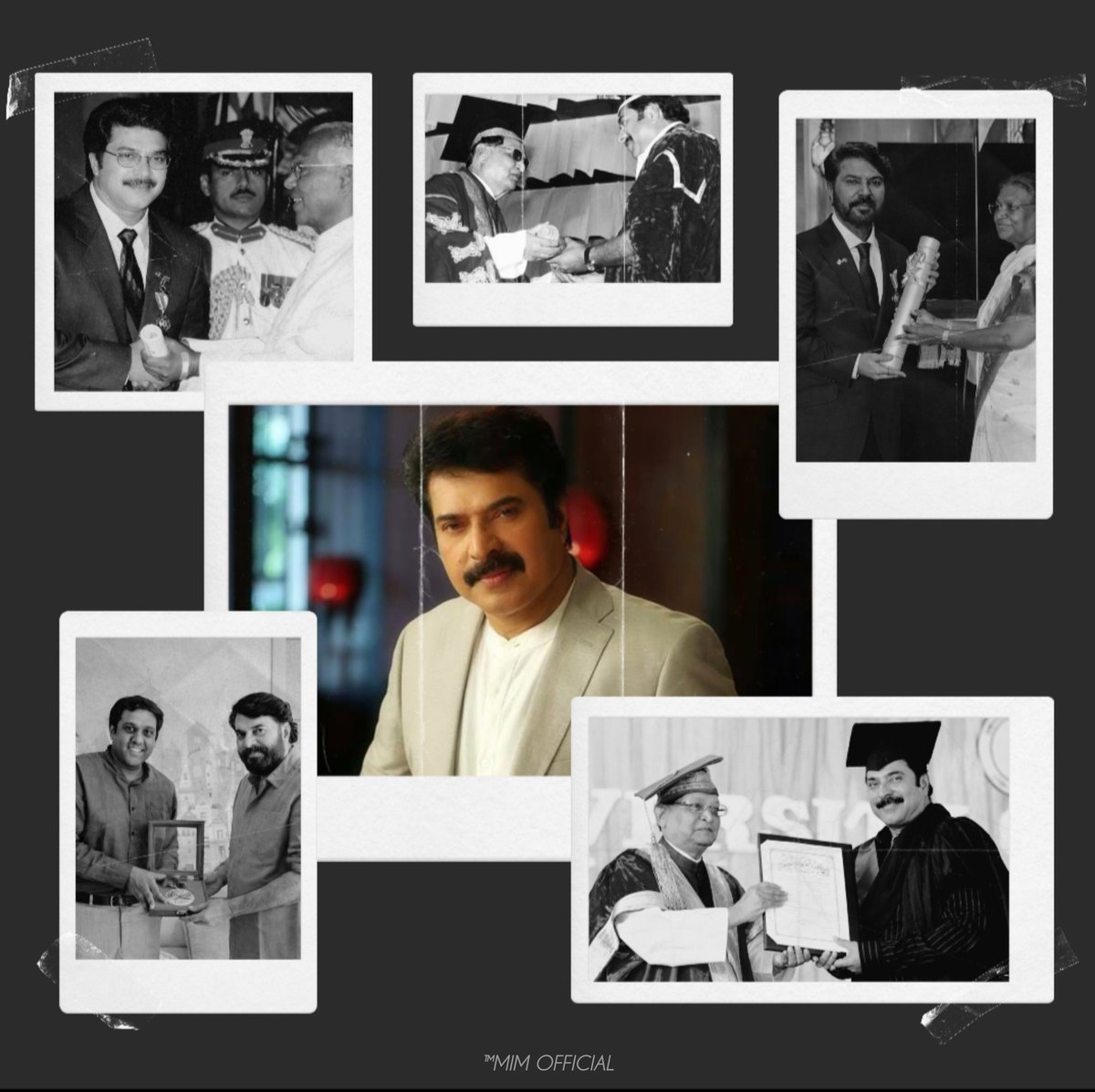 Mammootty_MIM_'s tweet photo. 𝐇𝐨𝐧����𝐫𝐚𝐫𝐲 𝐀𝐰𝐚𝐫𝐝𝐬 𝐫𝐞𝐜𝐞𝐢𝐯𝐞𝐝 𝐛𝐲 #Mammootty 🎖️📜 - [5]

1. Padma Shri - 1998
2. Honorary Doctor of Letters (𝘋.𝘓𝘪𝘵𝘵.) - 𝘒𝘦𝘳𝘢𝘭𝘢 - 2010
3. Honorary Doctor of Letters (𝘋.𝘓𝘪𝘵𝘵.) - 𝘊𝘢𝘭𝘪𝘤𝘶𝘵 - 2010
4. Kerala Prabha - 2022
5. Padma Bhushan - 2026 https://t.co/7KWHiq96rN