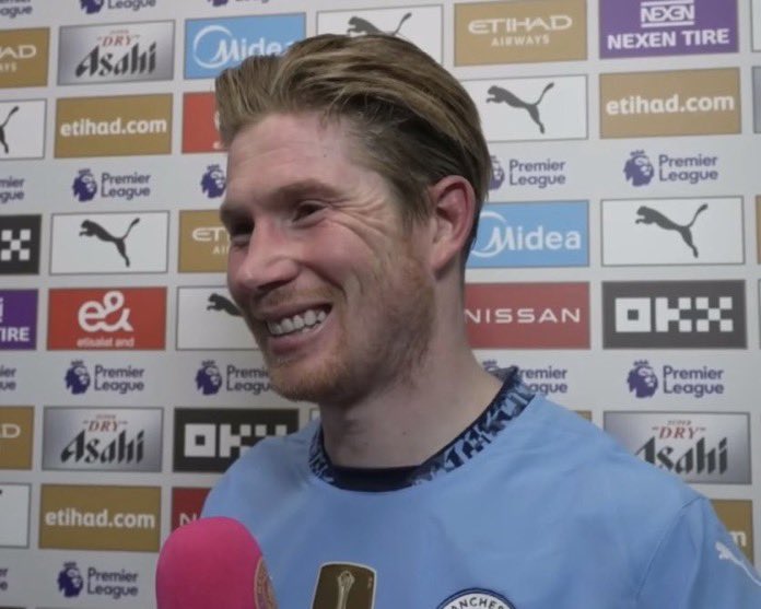 De bruyne will forever be miss 💙