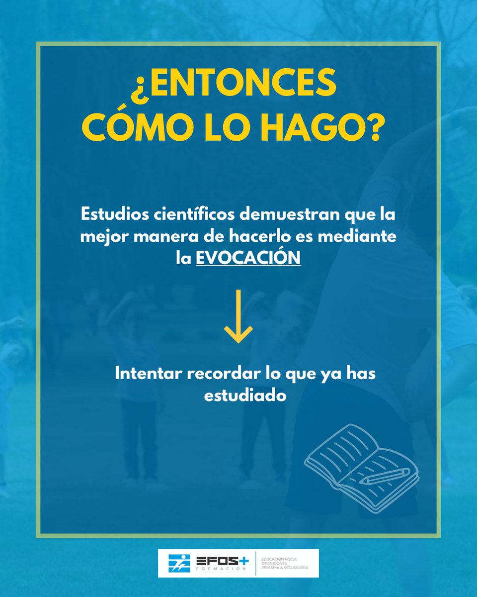 Preparación oposiciones Educación Física tweet media