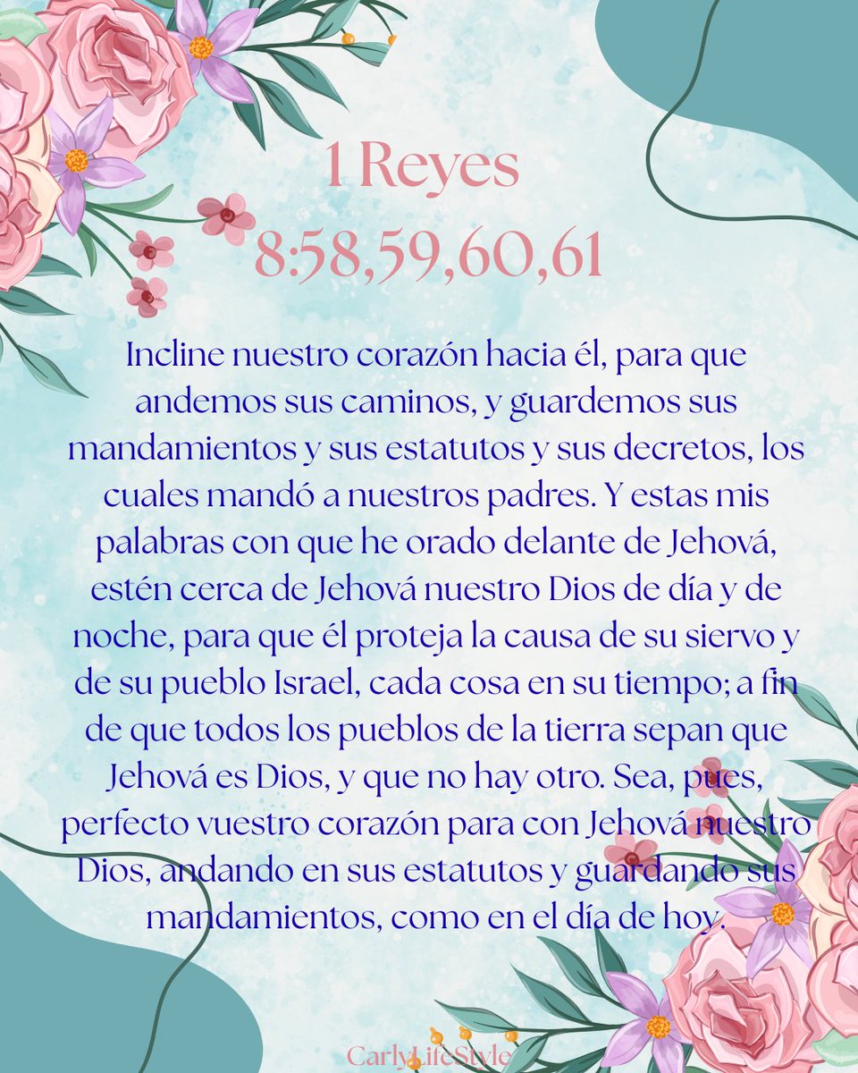 CarlyLifeStyle's tweet photo. #DiosTodopoderoso #fe #corazón #mandamientos #estatutos #decretos https://t.co/x0PrPYqBww