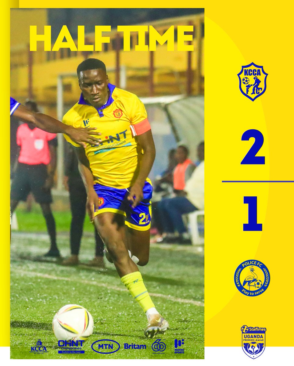 KCCAFC's tweet photo. Half the job done. A big 45' is coming up. 

#KCCAFC #KCCAPOL #StarTimesUPL https://t.co/j2u2V2mFgL