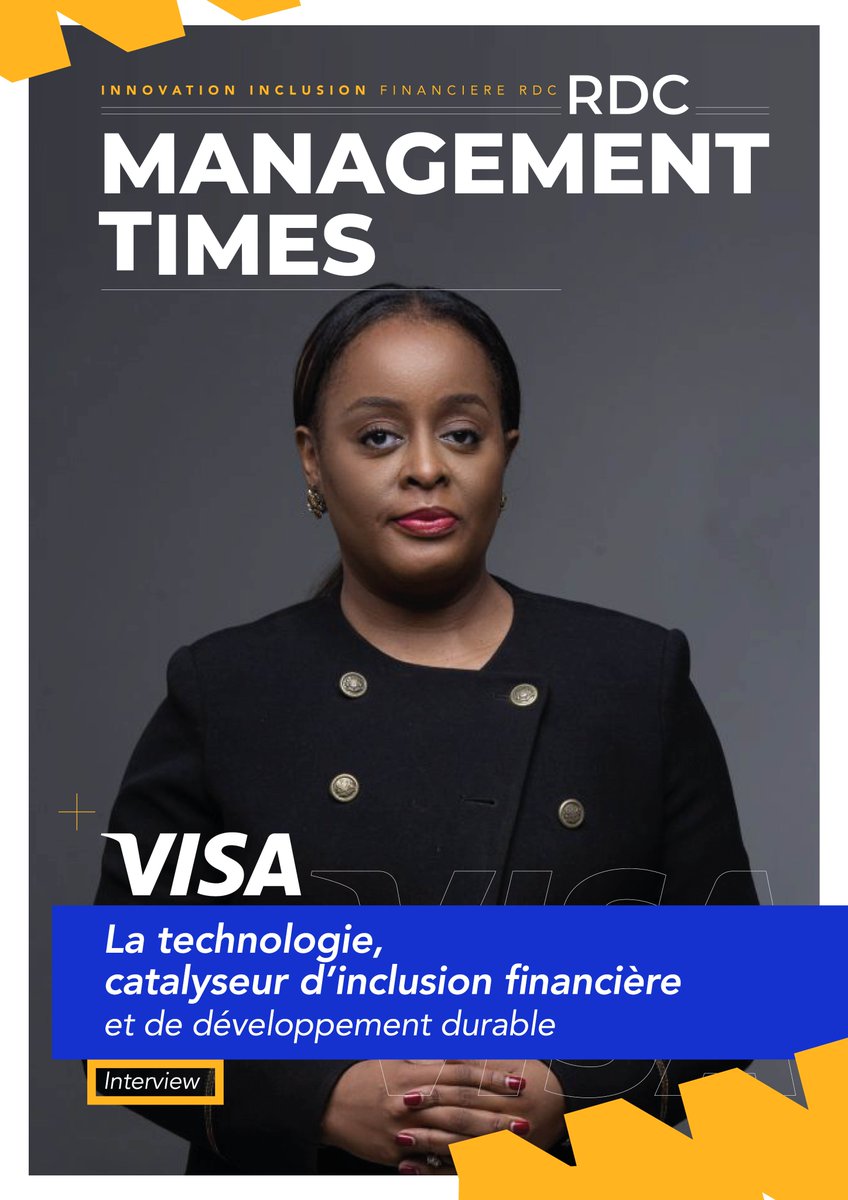 Managementtrdc's tweet photo. ENTRETIEN EXCLUSIF — La Technologie, catalyseur de l’inclusion financière et du développement durable : Sophie KAFUTI - K. , Directeur Général de Visa RDC

Téléchargez : https://t.co/WmOZoL8Q5a https://t.co/X2aWeEcgKP
