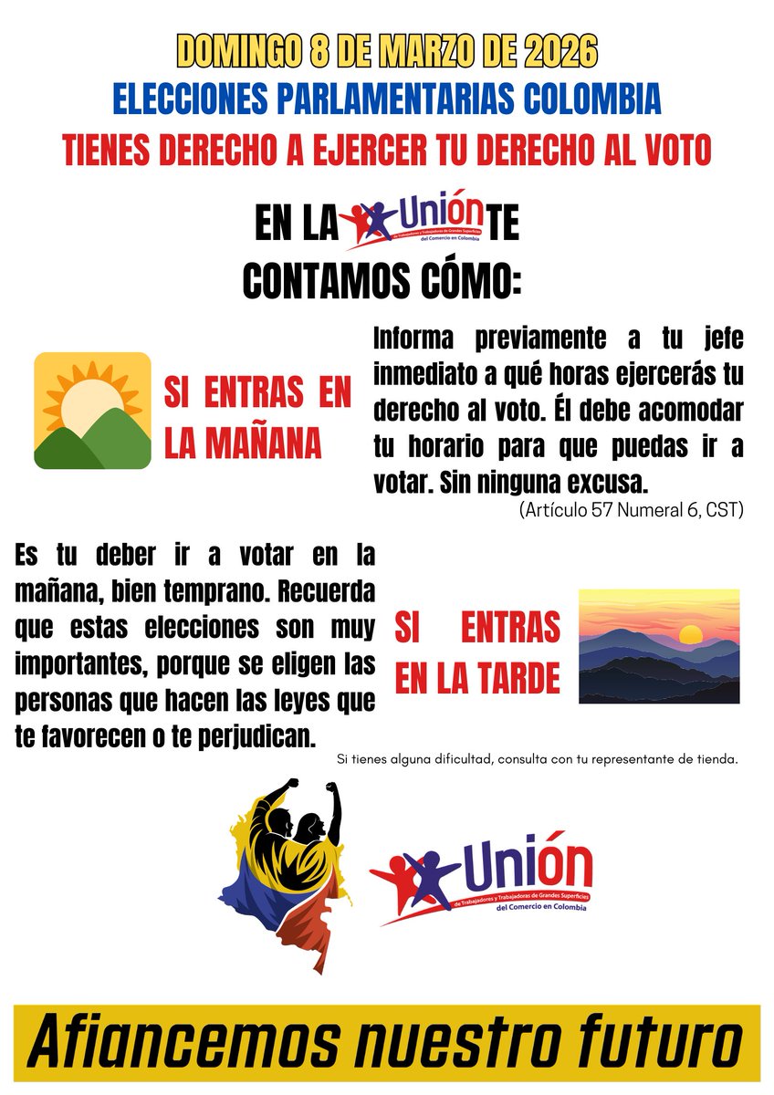 UnionTrabajadoresGrandesSuperficies tweet media