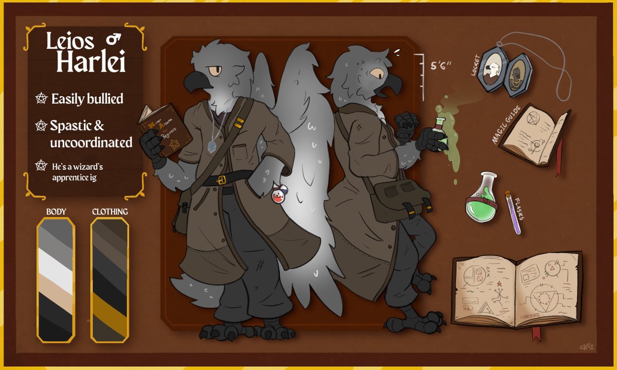 Magical bird for <a href="/Akzealia/">Akzealia</a> 🧪 📖