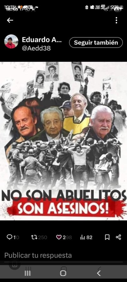 JunyzConstant's tweet image. No son abuelitos , son asesinos #FueraKast