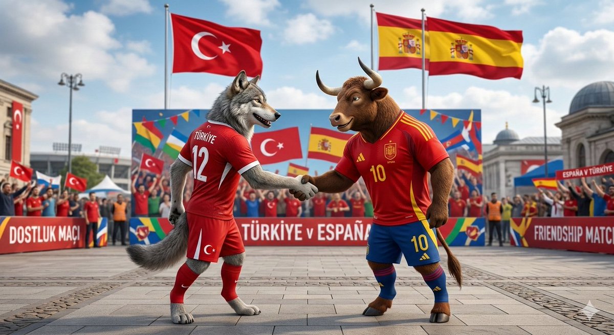 #EspanaTurquia

Ahora somos hermanos, mis hermanos españoles. Saludos desde Turquía. Sitio web de noticias turco: devlet.tc