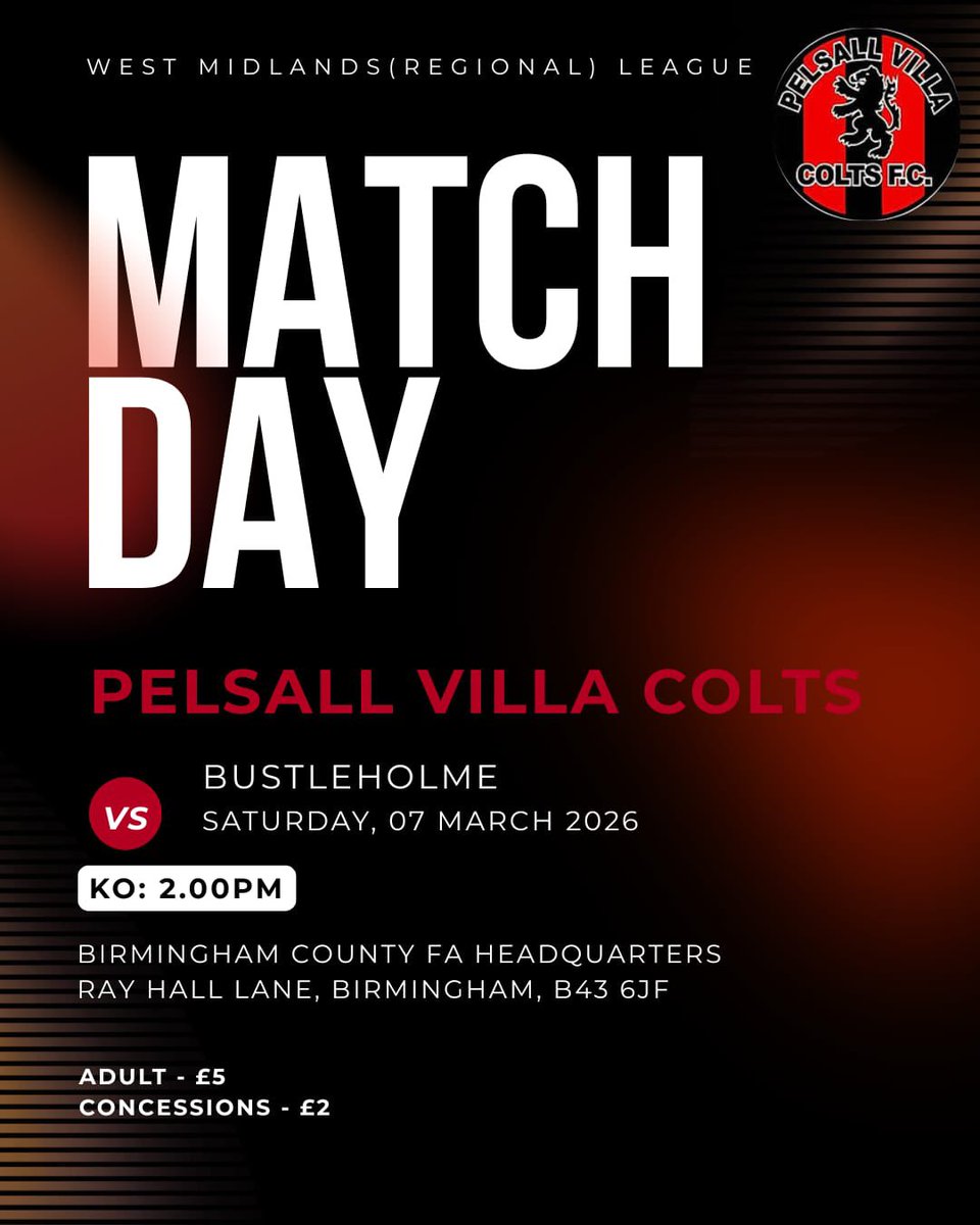 Pelsall Villa Colts FC tweet media