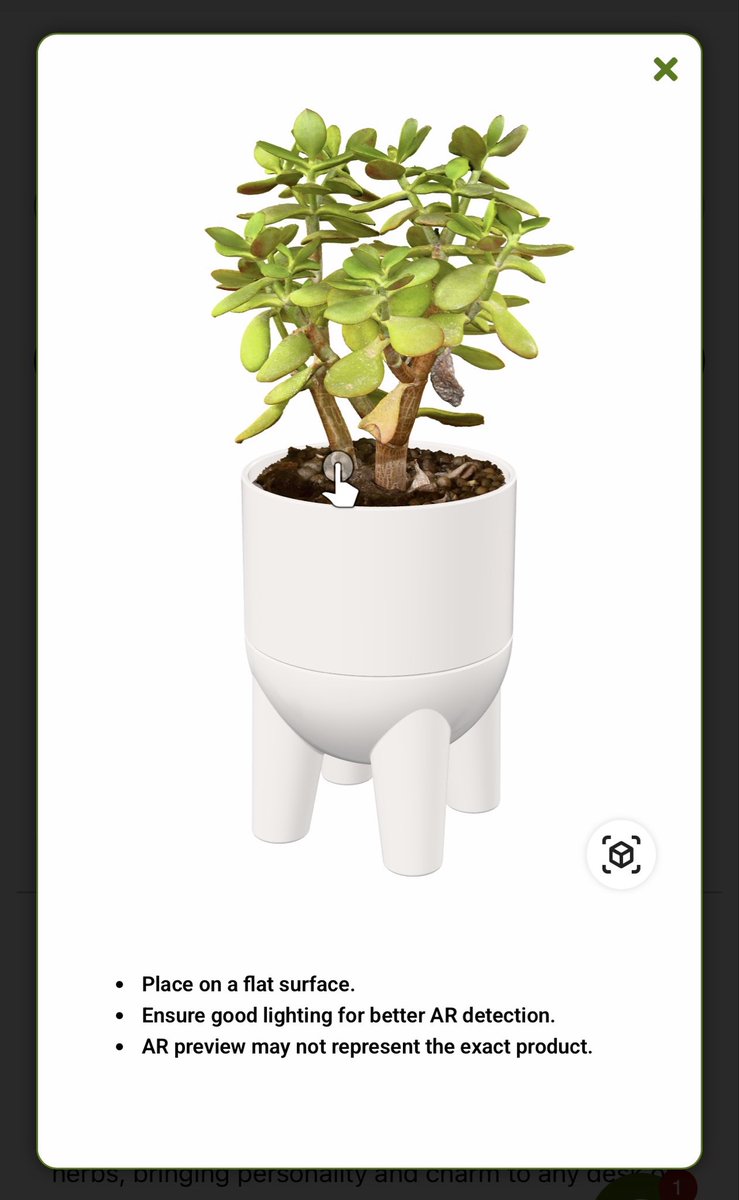 Plastpot's tweet photo. 🌿 Exciting news from Plastpot!
We’re building India’s first AR experience for home décor planters. Now you can see how a planter looks in your room before buying — directly on your phone! 📱✨
all in Augmented Reality.
#AR #AugmentedReality #HomeDecor #StartupIndia #Plastpot https://t.co/wkmI8qaAHU