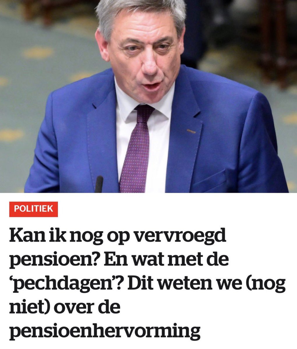 De regering bereikte een akkoord over haar pensioenhervorming. Allez, een nieuw akkoord waarbij – opnieuw (!) – niet alles is doorgesproken 🤦‍♂️

Wat wél duidelijk is, is dat de Arizona-partijen hun diefstal van onze pensioenrechten willen voortzetten, tegen de wil van een brede