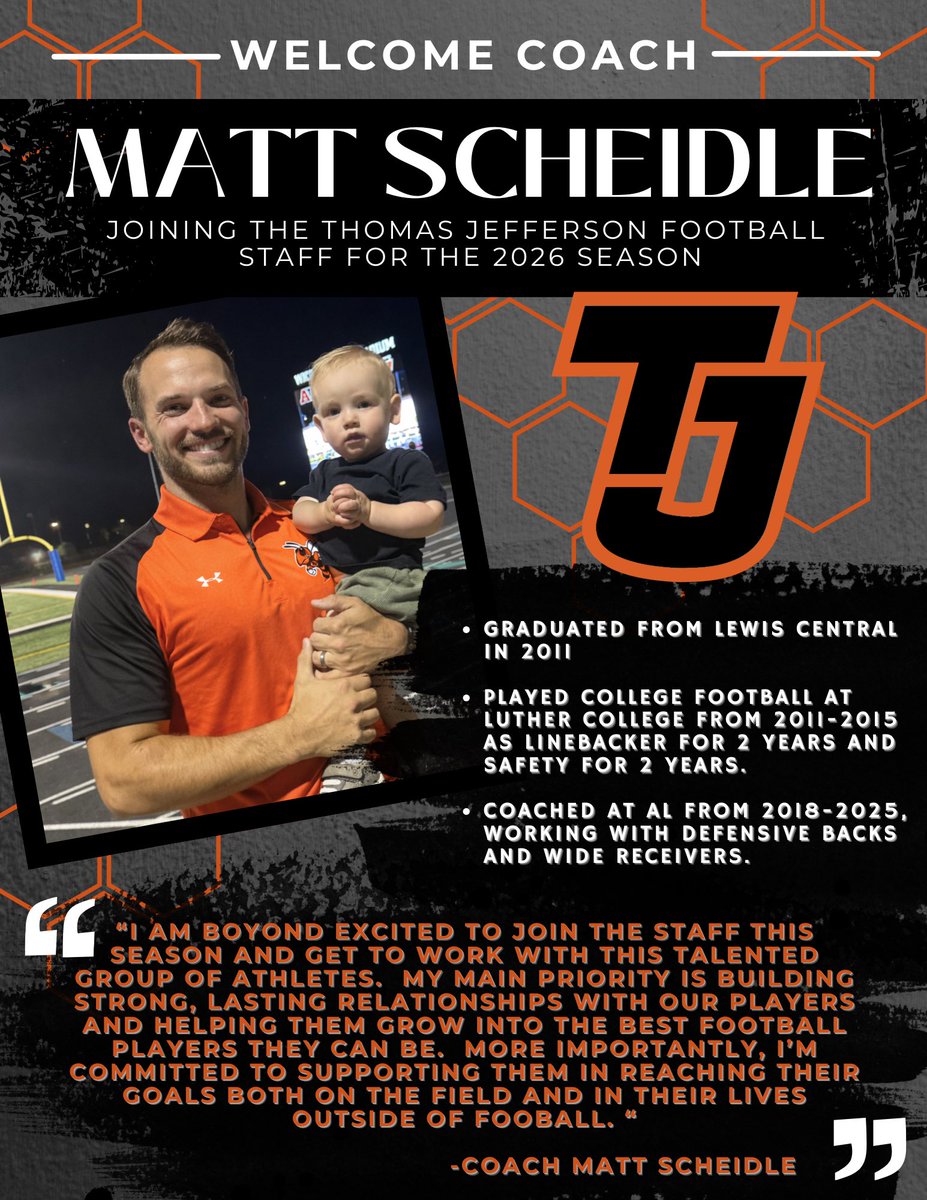 Thomas Jefferson Yellow Jackets Football tweet media