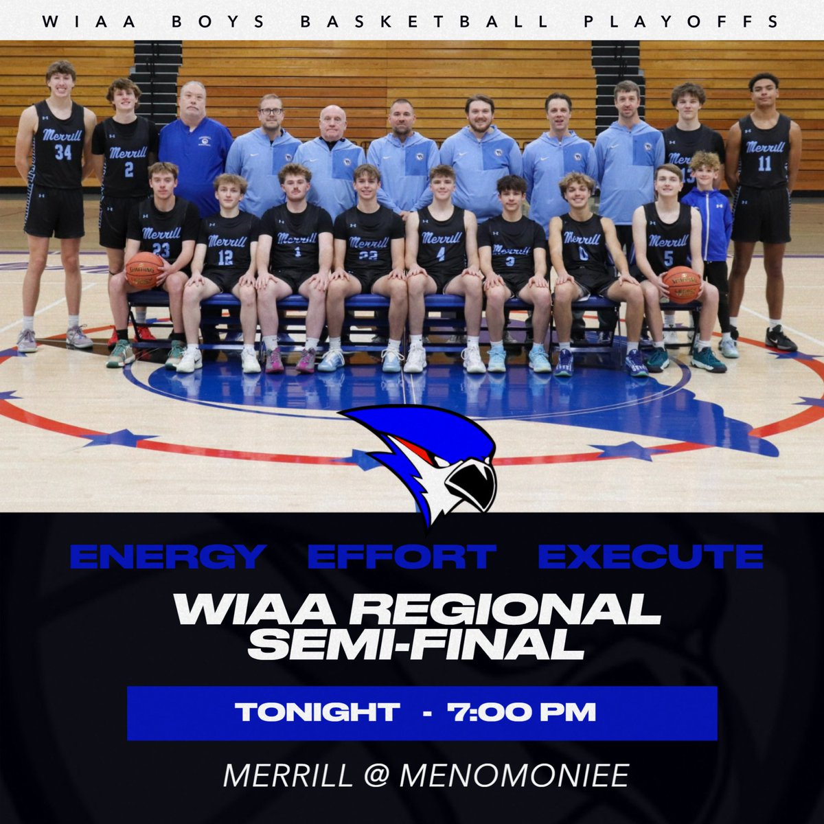 Merrill Basketball tweet media