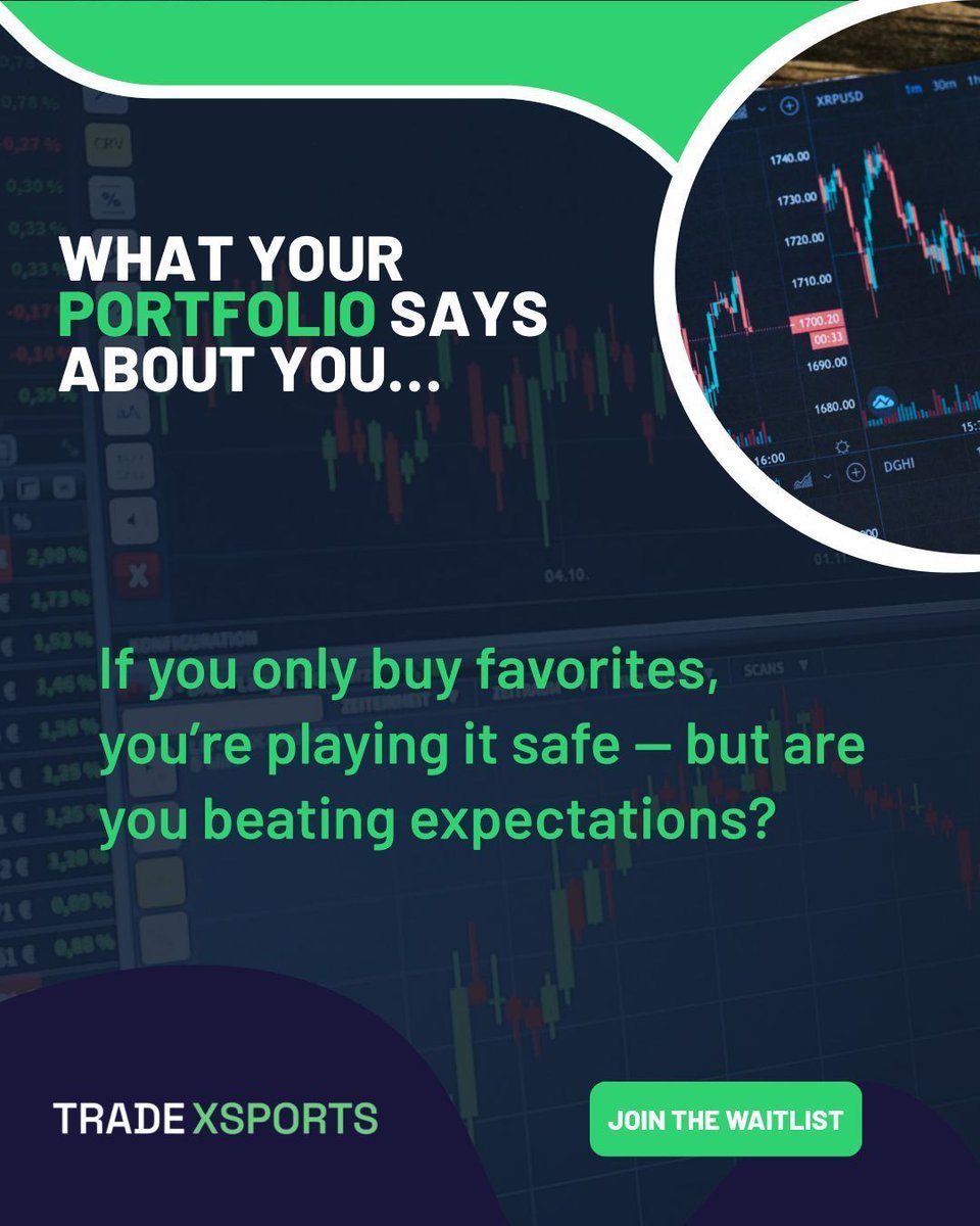 tradexsportshq's tweet image. Heavy favorites come at a premium, with tiny margins and limited upside. 

Playing it safe keeps things steady, but without beating the baseline, you’re not proving an edge.

Become a founder player ➡️ bit.ly/TradeXportfolio

#trading #stocks #shares #sports #sportstrading