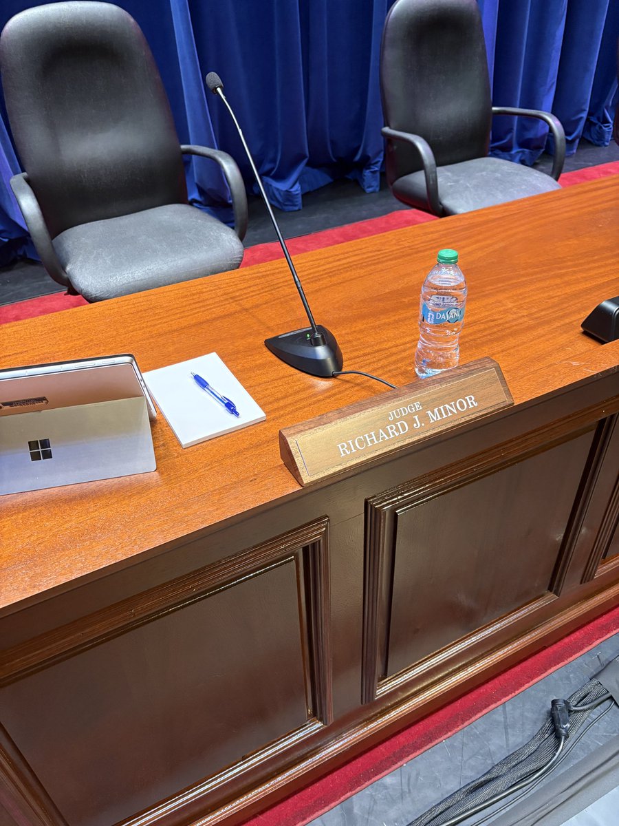 Judge Richard Minor tweet media