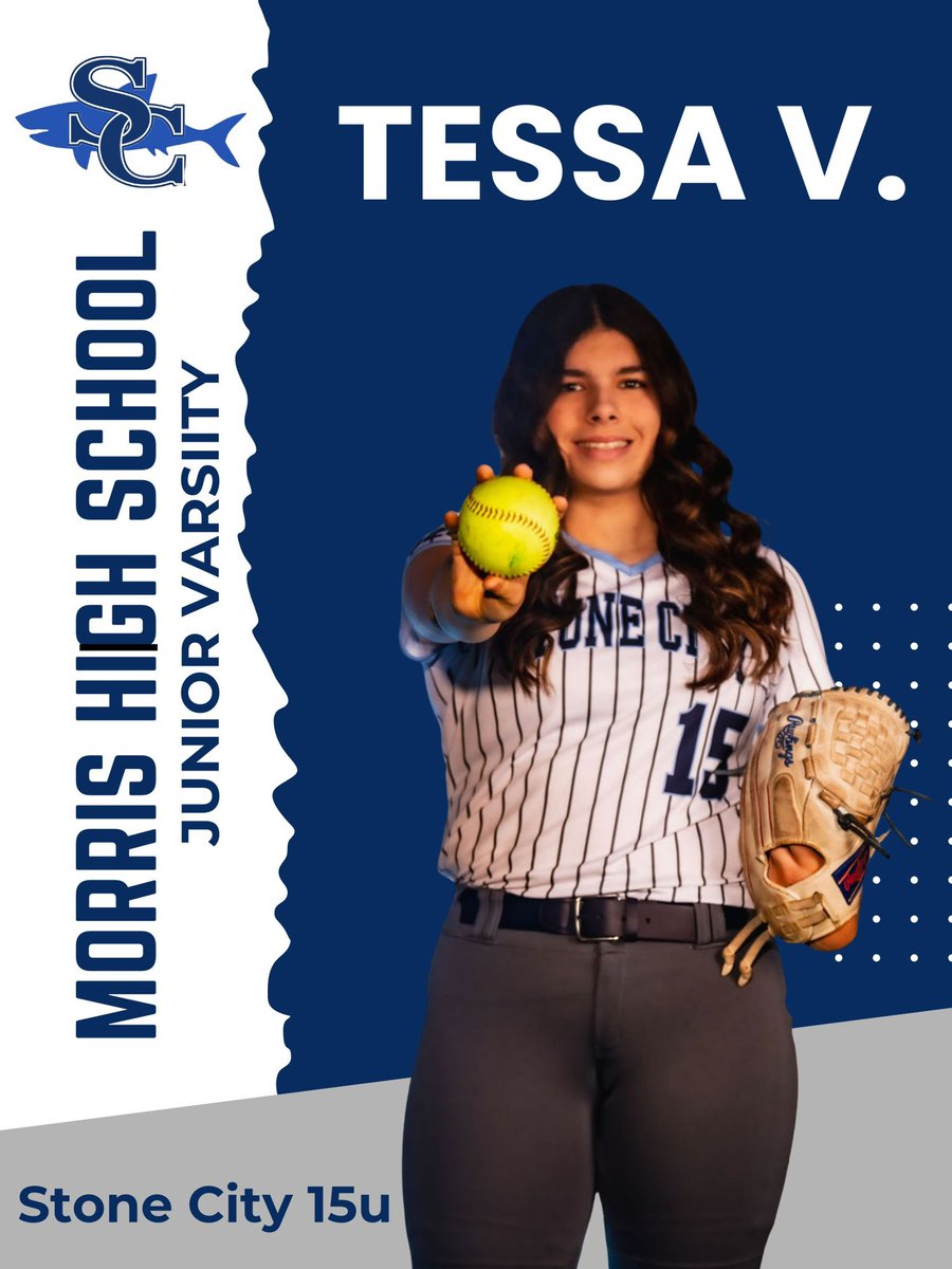 SCFastPitch_IL's tweet photo. Tessa V. representing Morris High School โ Junior Varsity .
Hard work all fall and winter paying off. Proud of you, Tessa. Go get it! ๐๐ฅ
#StoneCitySoftball #SCFamily https://t.co/5Nf7jGvofq