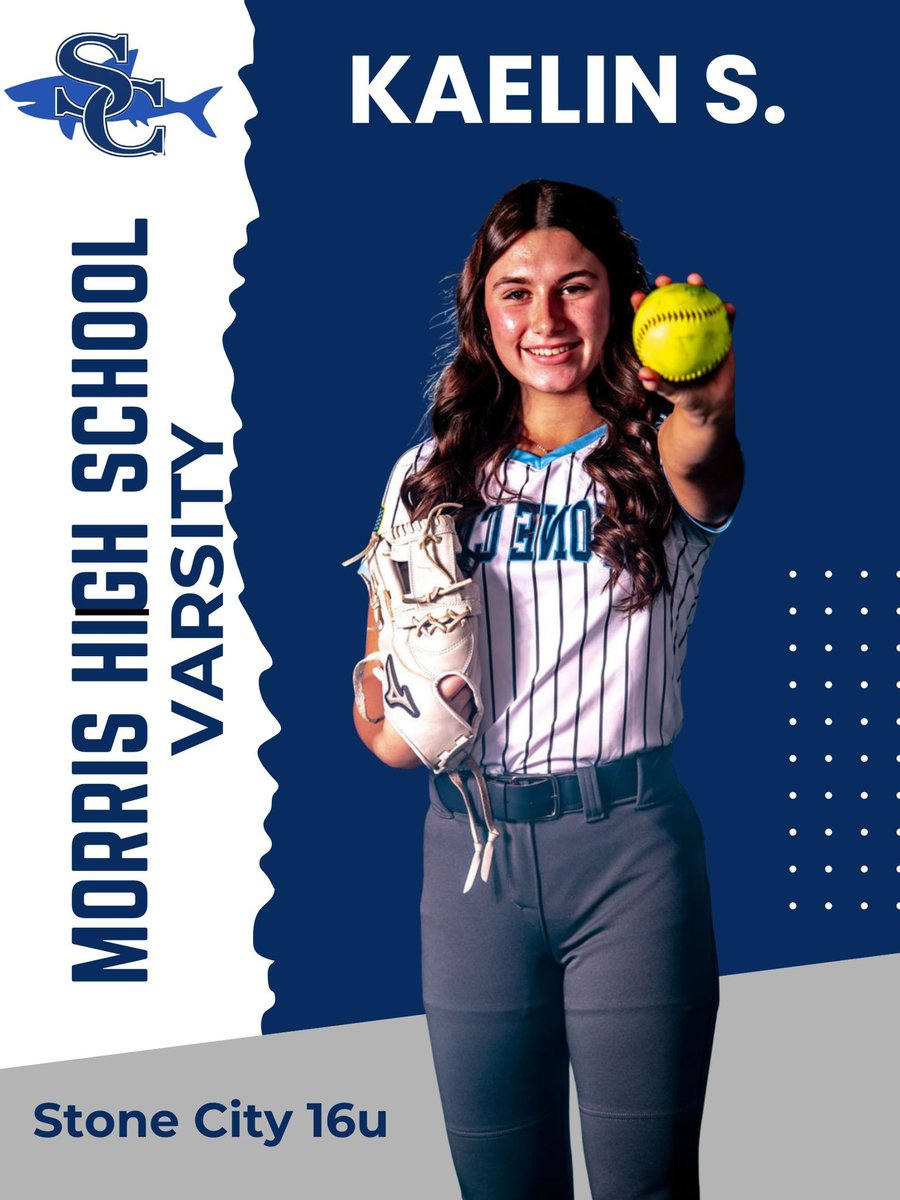 SCFastPitch_IL's tweet photo. Kaelin S. representing Morris High School โ Varsity this season.
Keep working, keep competing. Proud of you, Kaelin! ๐๐ฅ
#StoneCitySoftball #SCFamily https://t.co/mkTAQ4TrRp