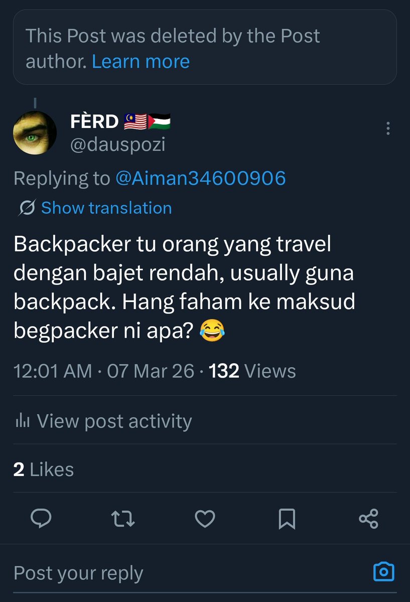 FÈRD 🇲🇾🇵🇸 tweet media