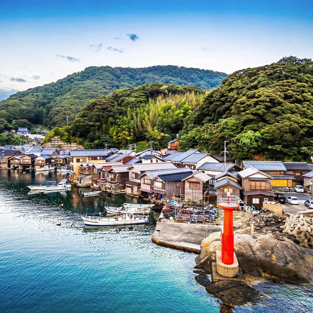 Beyond Kyoto’s temples and shrines lie villages untouched by time! Discover Ine’s postcard-perfect waterfront, Kibune’s waterside dining, Miyama’s preserved hamlets, and Wazuka’s lush tea fields. Put Japan on your list! (804) 637-0657

#doodlevacations