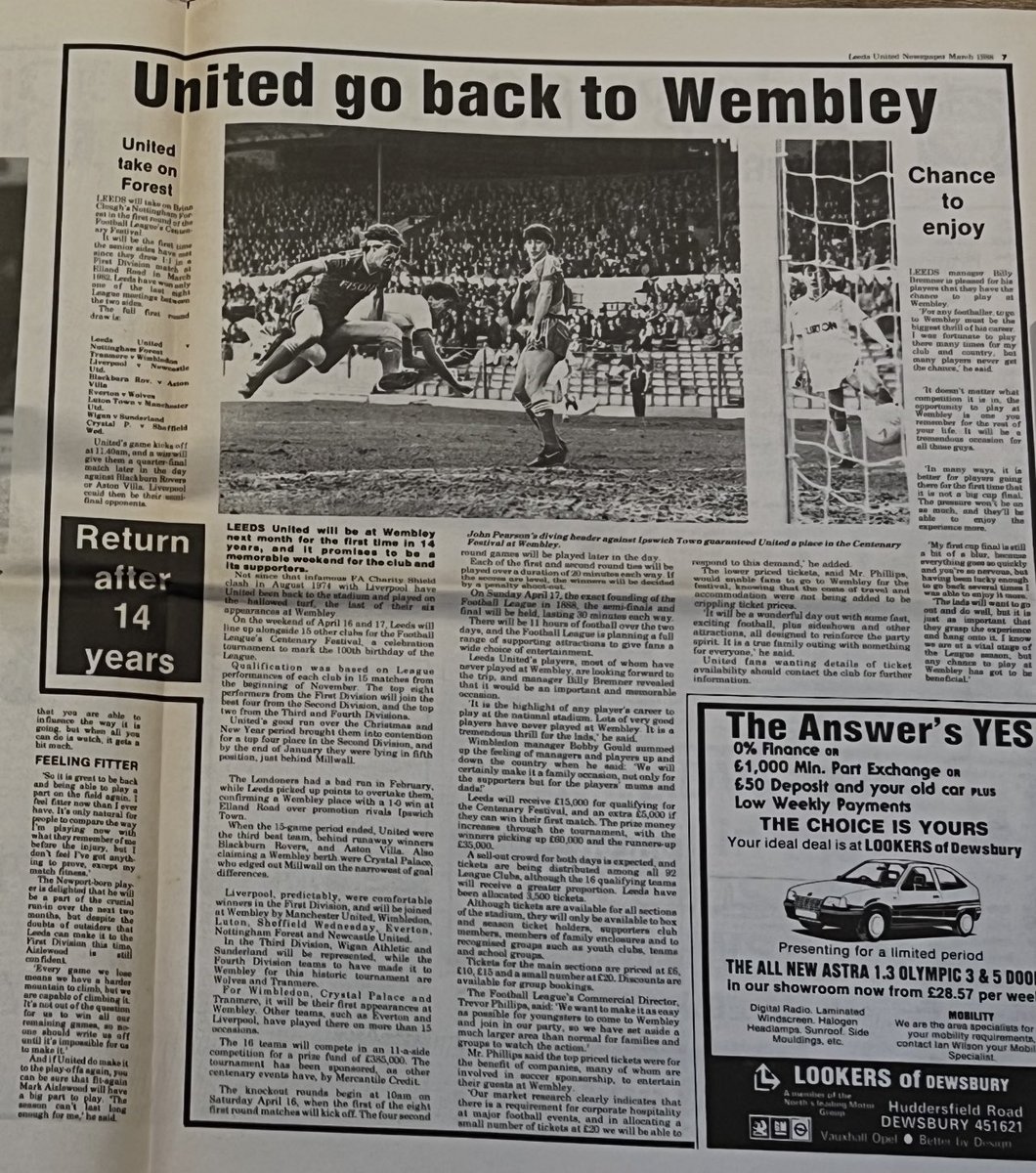 Leeds United Nostalgia tweet media