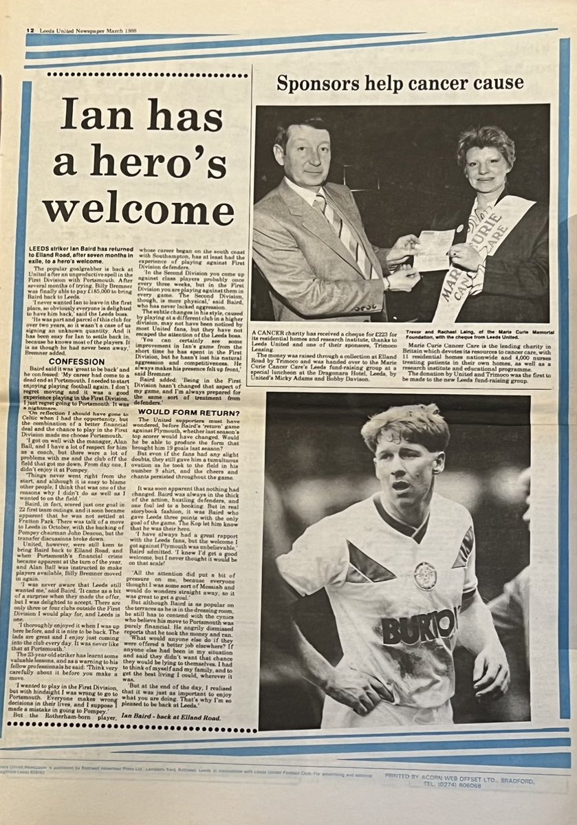 Leeds United Nostalgia tweet media