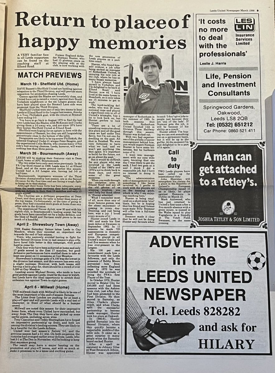 Leeds United Nostalgia tweet media