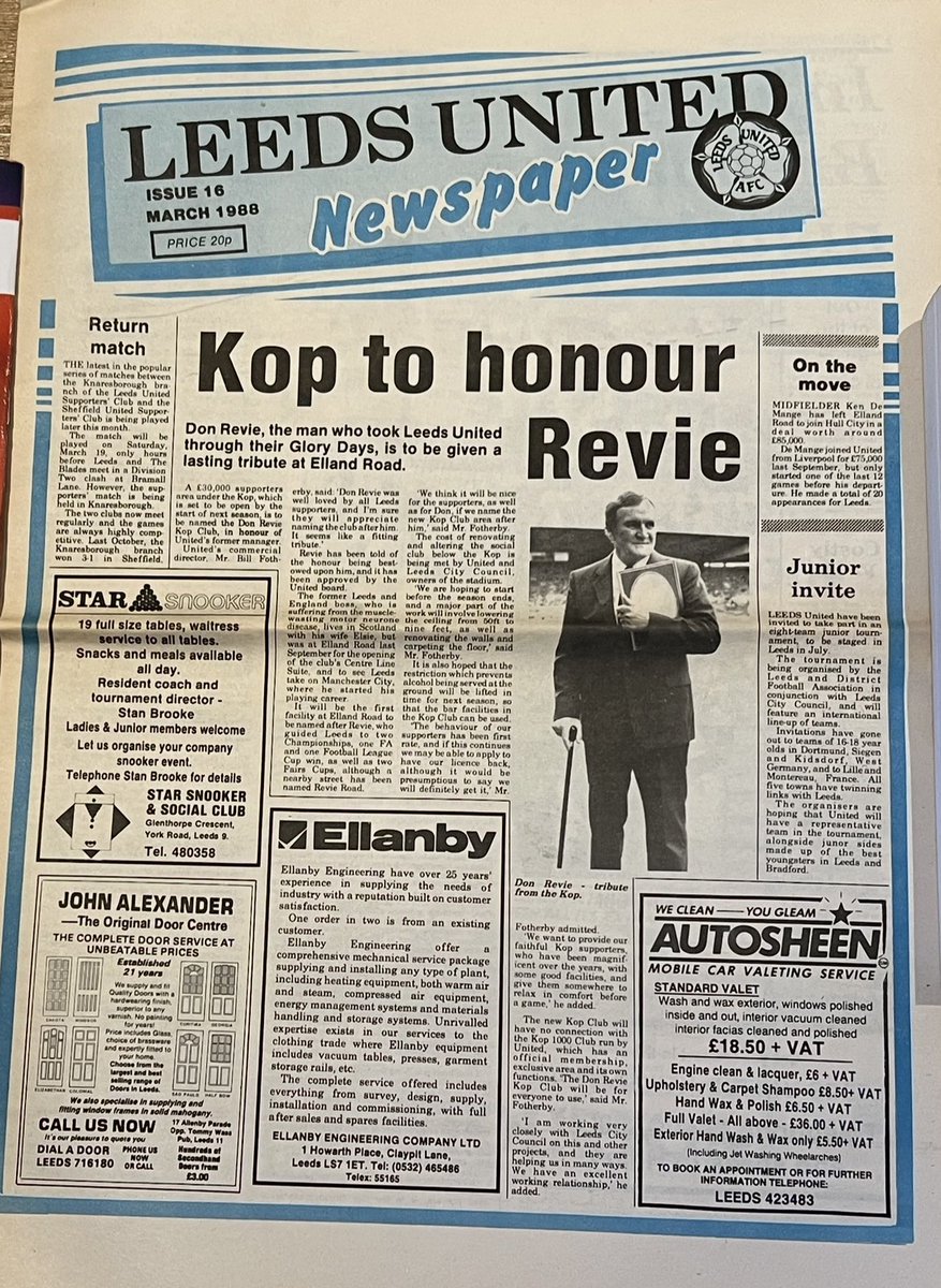 Leeds United Nostalgia tweet media