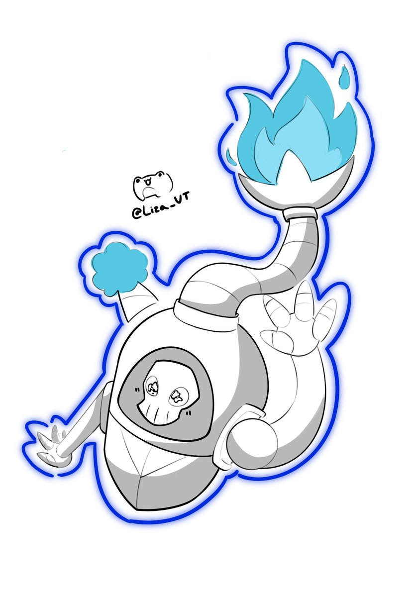 Not only is my first fanart done, THE SECOND IS TOO- BY THE SAME PERSON?! HELLO?!?!?!

Thank you so much Liza TwT I am trying not to cry typing this cuz of how happy J am-

But that means I get to plug you now >:3 Go check out <a href="/NightmareLJ1/">Liza 🐾🐸🩶</a> ^^