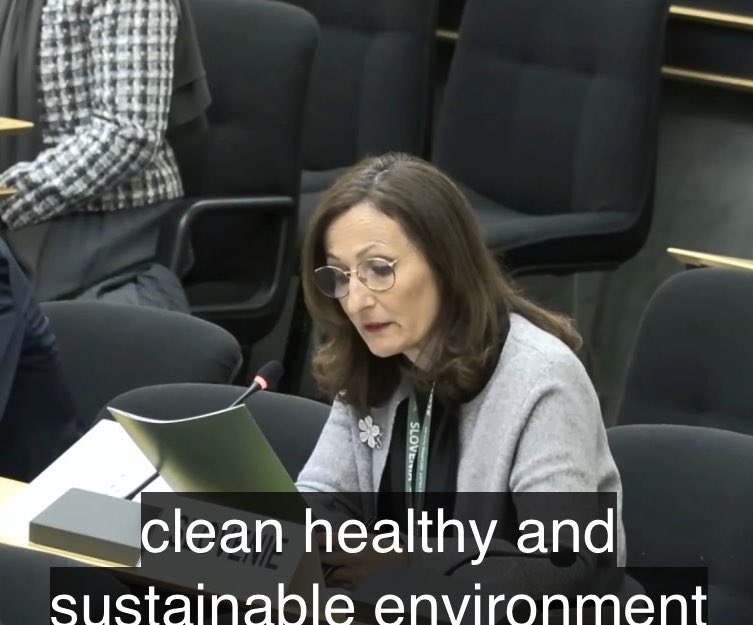 SLOtoUNGeneva's tweet photo. #HRC61| Today, 🇸🇮 delivered JST on behalf of #R2HE Core Group - 🇸🇮 🇨🇭 🇲🇻 🇲🇦 🇨🇷.

Clean air is fundamental component of #R2HE.

Recognising #R2HE must be followed by action:
👉translating commitments into practice
👉embedding HR-based approach in air quality frameworks

@MZEZ_RS https://t.co/LcHmghudgo