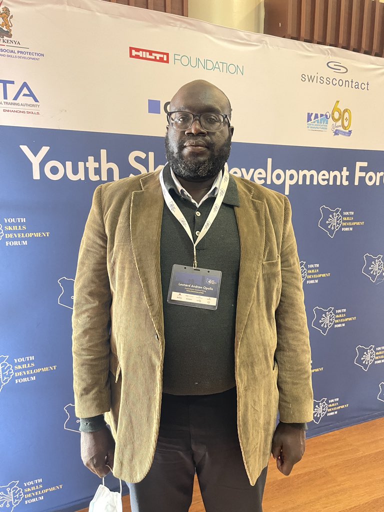 OpolloLeonard's tweet photo. The youth are ready. The harder question-are the stakeholders?2days at #YSDF2026 with @Swisscontact Kenya, @NITA_Kenya &amp; @KAMKenya sharpened my thinking on unlocking private sector investment in skills development.Workplace-based learning isn’t a supplement, it IS the training. https://t.co/R9h6ClLjy6