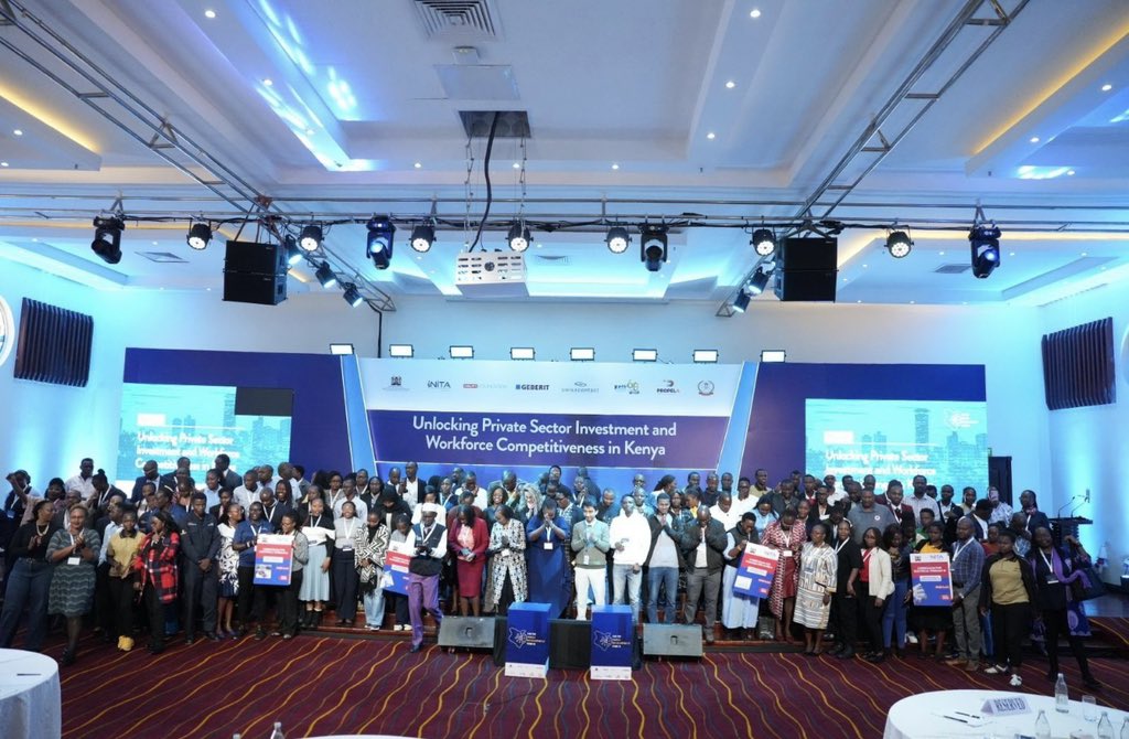 OpolloLeonard's tweet photo. The youth are ready. The harder question-are the stakeholders?2days at #YSDF2026 with @Swisscontact Kenya, @NITA_Kenya &amp; @KAMKenya sharpened my thinking on unlocking private sector investment in skills development.Workplace-based learning isn’t a supplement, it IS the training. https://t.co/R9h6ClLjy6