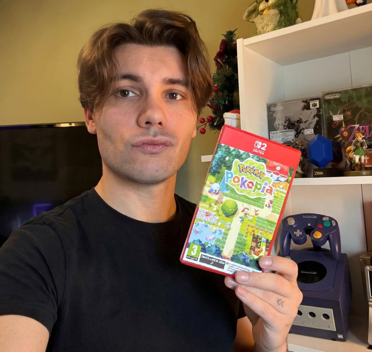 Ivanvonferro's tweet photo. Ya me ha llegado #Pokémon pokopia pasa que estamos de tiempo ajustadittos. ¡El domingo le damos! https://t.co/AC6D1yhE6T