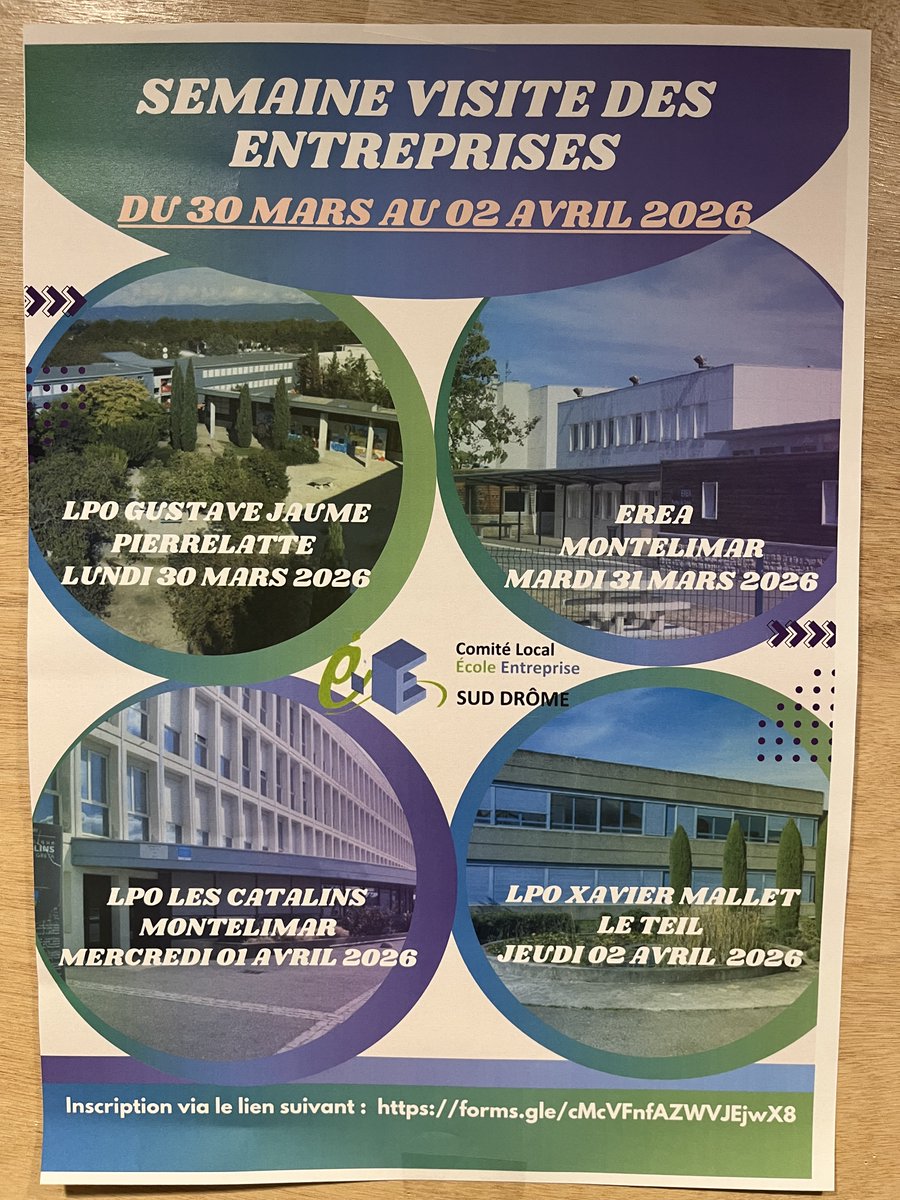 dsden26's tweet photo. Très belle soirée du CLEE Sud Drôme à Saint-Paul-Trois-Châteaux : « Nos élèves d’aujourd’hui sont vos collaborateurs de demain ». Échanges sur génération Z, inclusion et accès à l’emploi.
Prochain rendez-vous : colloque école-entreprises le 26 mars à Alixan. https://t.co/RKE1J6QFf9
