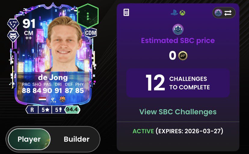 FUT Rory tweet media