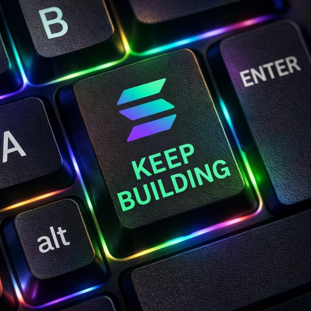 SolanaHub_'s tweet photo. Keeping building 

Solana or nothing https://t.co/1uarlKePF9