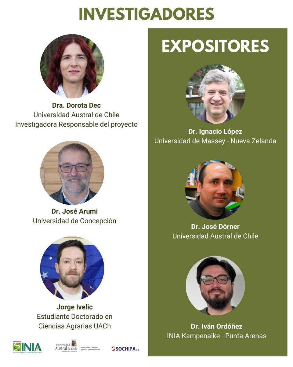 AgrariasUACh's tweet photo. Les invitamos al Seminario "Sustentabilidad en sistemas pastoriles: una perspectiva suelo-planta-agua" que se efectuará el miércoles 11 de marzo en la sala Patricio Barriga de la Facultad de Ciencias Agrarias y Alimentarias UACh (Campus Isla Teja) #Valdiviacl https://t.co/a7YMi2UrGl
