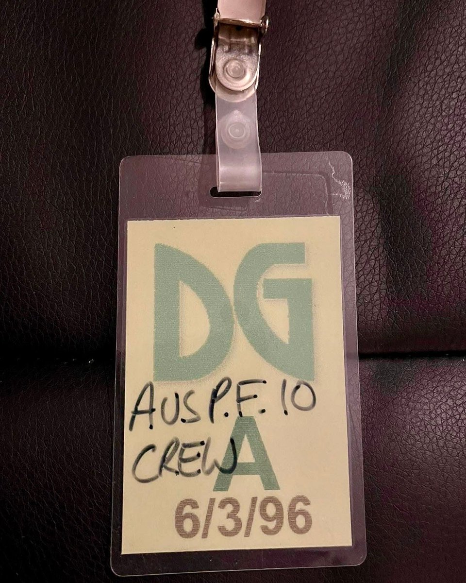 aussiefloyd's tweet photo. It was 30 years ago today that we were honoured to play David Gilmour’s 50th birthday party. 

Happy 80th birthday to him, and thanks to Stephen Ellerington, our original lighting designer for the photo of the pass. https://t.co/jmynFfiHvB