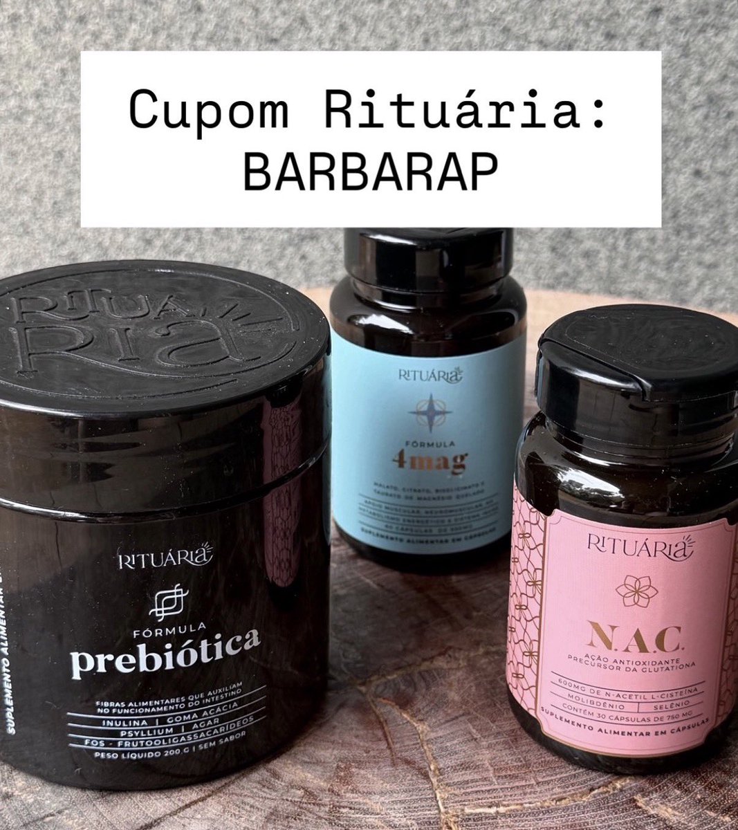 cupom_da_ba's tweet photo. Cupom Rituária - Cupom Ativo 2026
➡️ BARBARAP
➡️https://t.co/yhSV6Ds1e4
Cupom de desconto Rituária - suplementos - vitaminas - magnésio - probiótica - 4mag -
#skincare #cupomRituaria #cupomdesdescontoRituaria #probiotica #4mag Cupom Rituária: BARBARAP https://t.co/lZmRzegh2K