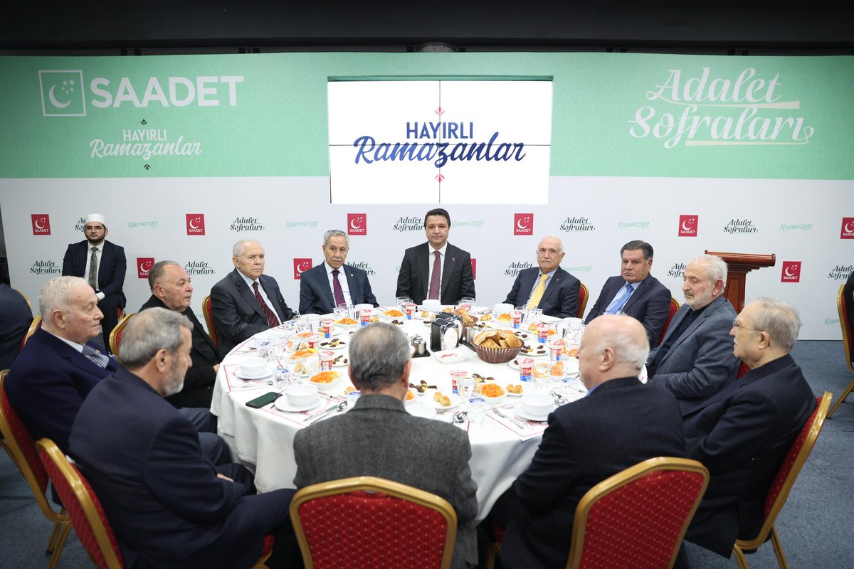 i_muftuoglu's tweet photo. Milli Görüş davamızın farklı dönemlerinde milletimize hizmet etmiş kıymetli milletvekillerimiz ve belediye başkanlarımız ile iftar sofrasında bir araya geldik. Bu güzel buluşmaya ev sahipliği yapan Mahmut Arıkan’a teşekkür ediyorum. Rabbim birlik ve beraberliğimizi daim eylesin. https://t.co/folmNv87Dr