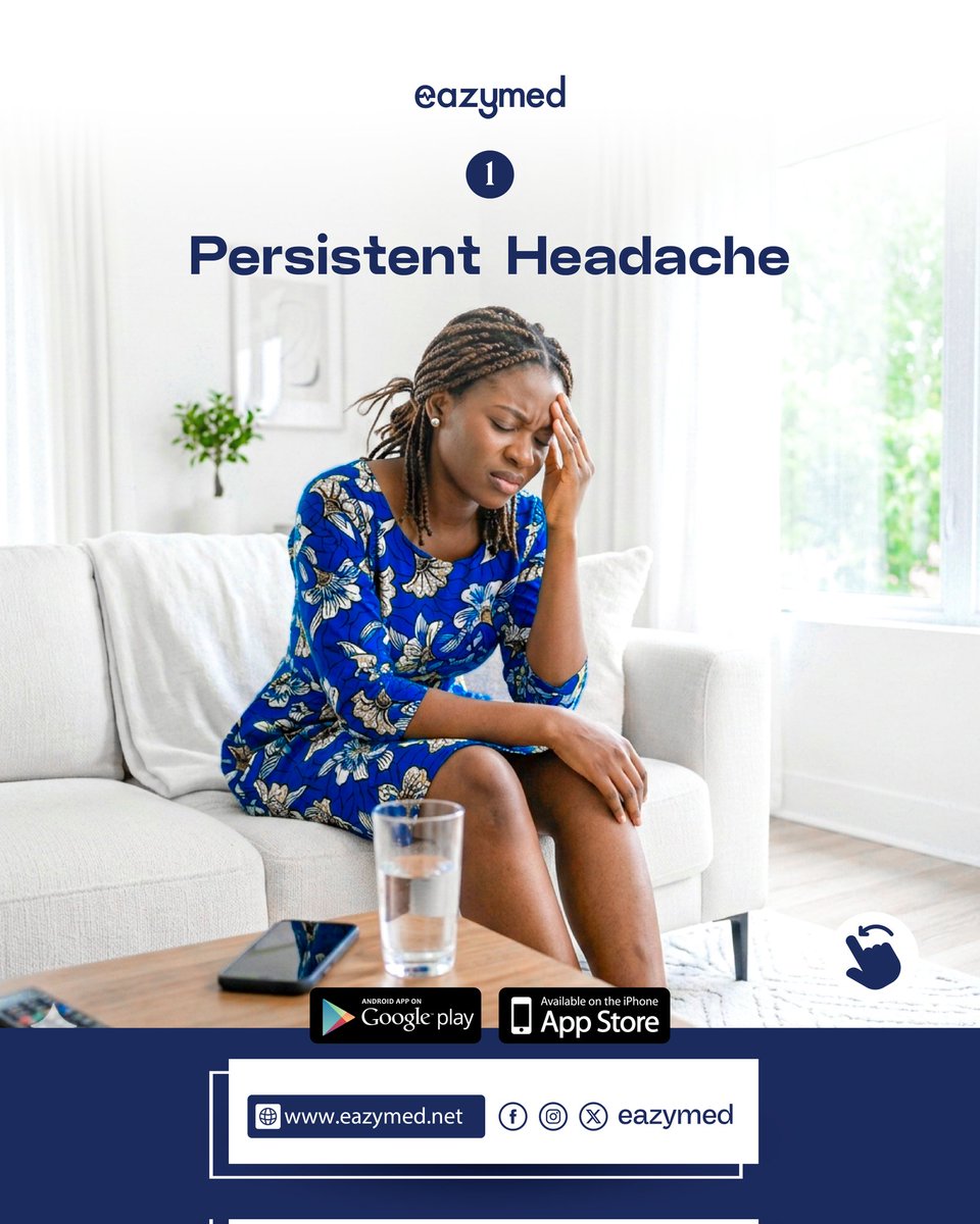 eazymed_'s tweet photo. Stop Saying "It's Nothing" 🇳🇬
We Nigerians are strong, but being "hard" shouldn't mean ignoring your health.
Don’t wait for an emergency to take action. https://t.co/qaiL6t6rir