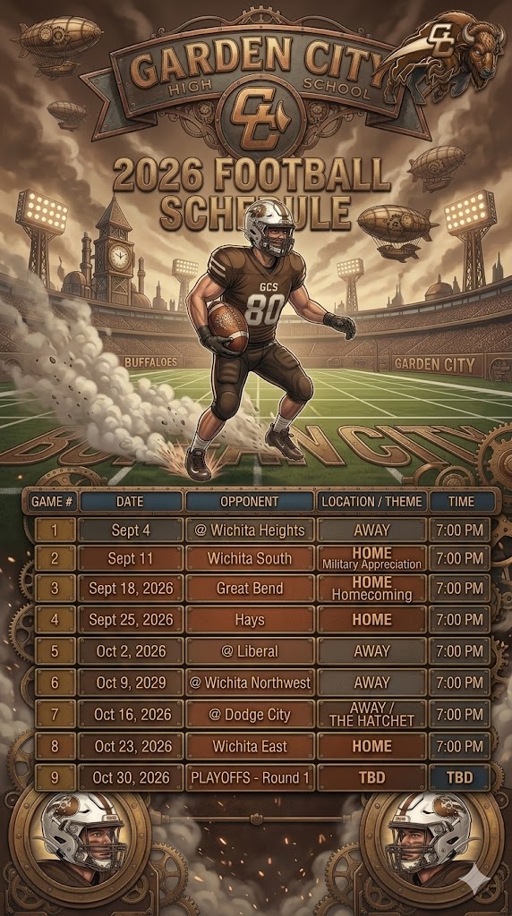 Garden City High School BUFFALO FOOTBALL tweet media