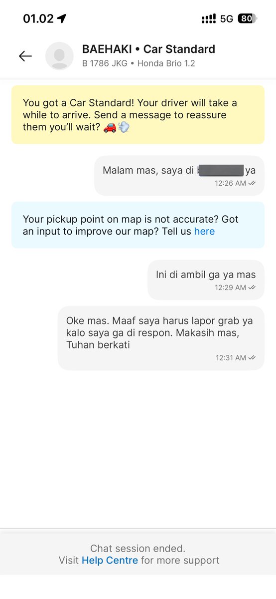 vicparera's tweet photo. Baru aja kejadian hal serupa. Gua baru balik kerja, dapet dua oknum yg begini @GrabID 
Ga akan sensor nama driver &amp; plat karna mereka confirm untuk antar tapi ga respon dan sengaja di diemin.

Fyi, tahun ini udah complain 4x dengan kejadian serupa https://t.co/CeidPqTRXe