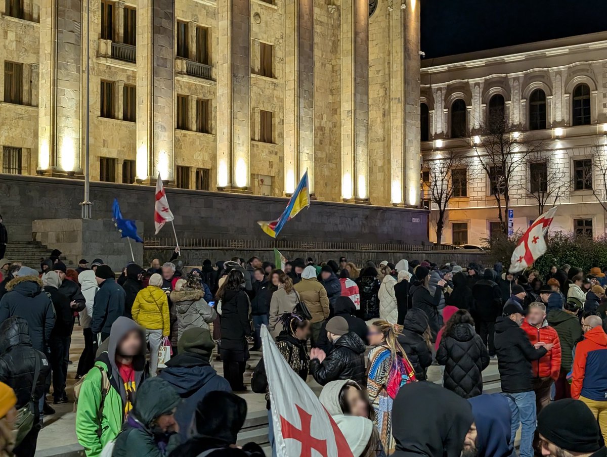 Day 464 of daily, uninterrupted, nationwide protests in Georgia.