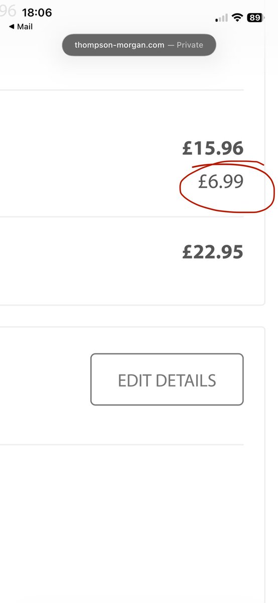 That’ll be the NI delivery tax!